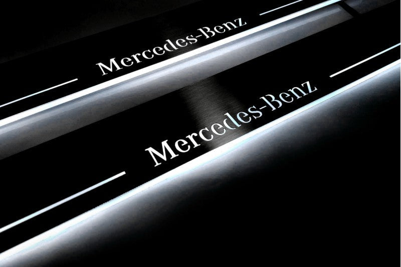 Mercedes ML W164 Car Sill With Logo Mercedes-Benz - decoinfabric