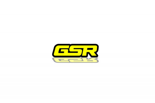 Mitsubishi Radiator grille emblem with GSR logo