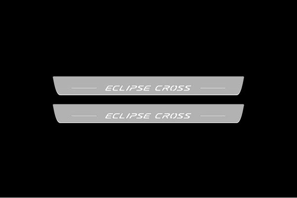Mitsubishi Eclipse Cross LED Door Sill With Logo Eclipse Cross - decoinfabric