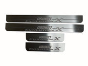 Mitsubishi Lancer Evolution X 2007-2016 Car Door Sill With Evolution X Logo Mitsubishi Led Door Sills opdesign