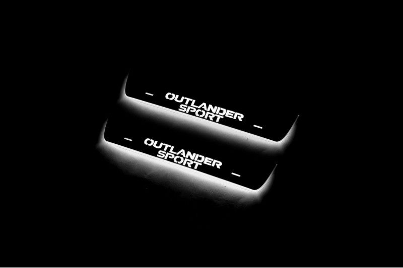 Mitsubishi Outlander Sport Led Door Sills With Logo Outlander Sport - decoinfabric