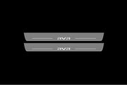 Mitsubishi RVR III 2010+ Door Sill Led Plate With Logo RVR Mitsubishi Led Door Sills opdesign