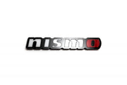 Nissan emblem for fenders with Nismo logo Nissan emblems decoinfabric BLACK WHITE