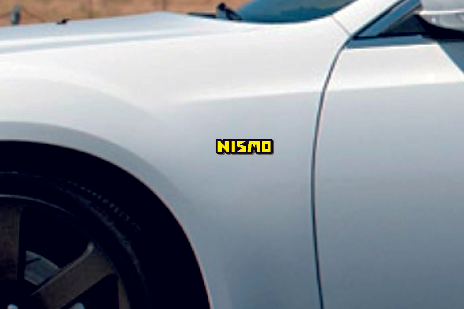 Nissan emblem for fenders with Nismo logo (Type 3) Nissan emblems decoinfabric