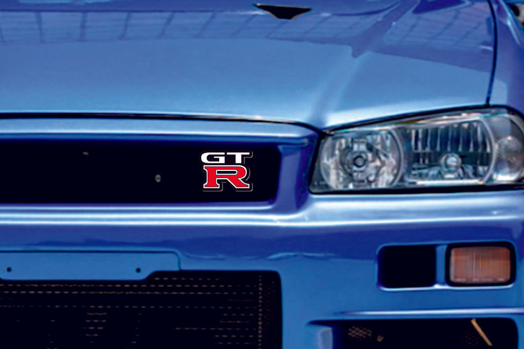 Nissan Emblem & Badges set with GT-R logo Nissan emblems decoinfabric