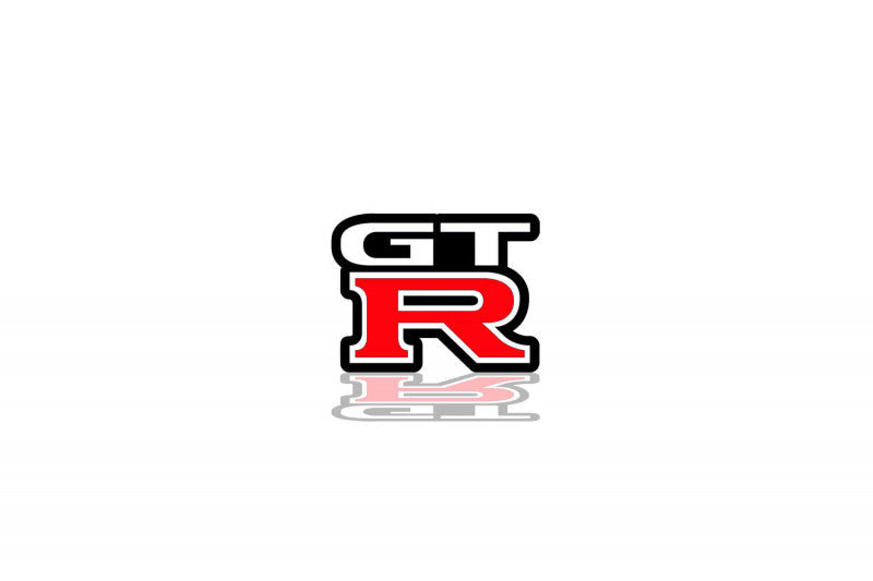 Nissan Radiator grille emblem with GT-R logo Nissan emblems decoinfabric