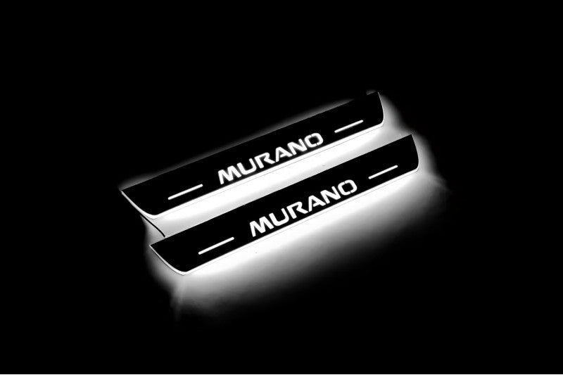 Nissan Murano III Door Sill Protectors With Logo Murano - decoinfabric