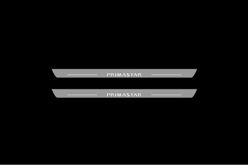 Nissan Primastar 2001-2014 LED Door Sills With Logo Primastar Nissan Led Door Sills opdesign