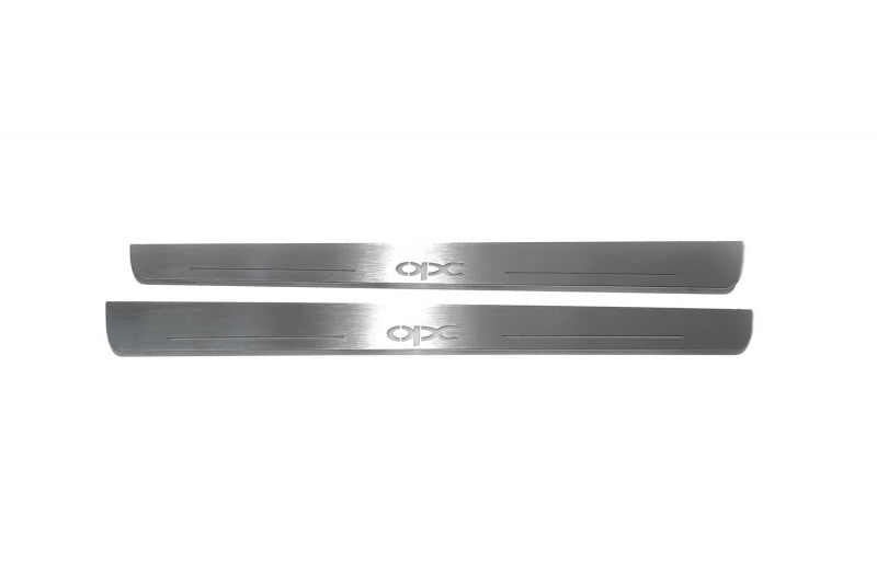 Opel Insignia I Door Sill Led Plate With Logo OPC - decoinfabric