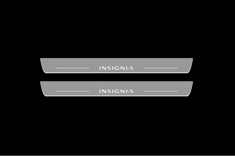Opel Insignia II 2017+ Auto Door Sill Plates With Logo Insignia Opel Led Door Sills opdesign