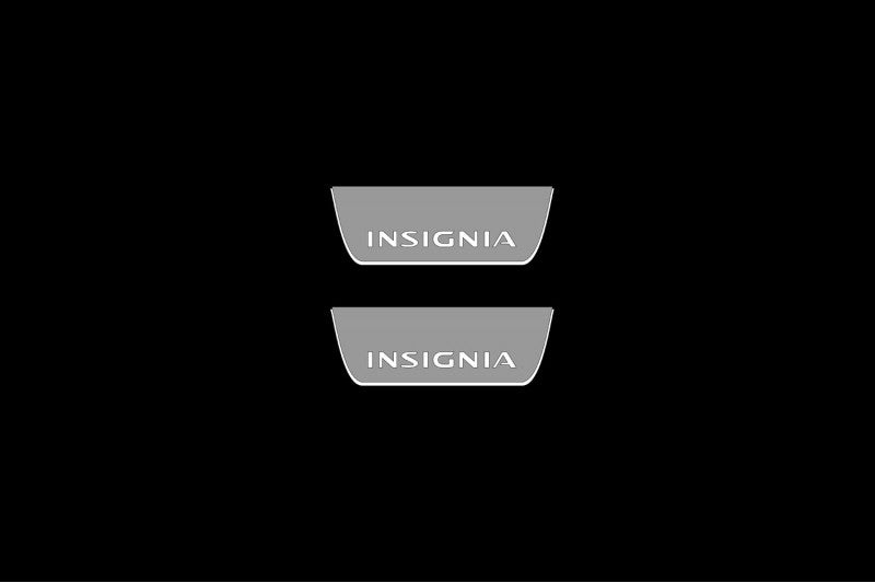Opel Insignia II Auto Door Sill Plates With Logo Insignia - decoinfabric