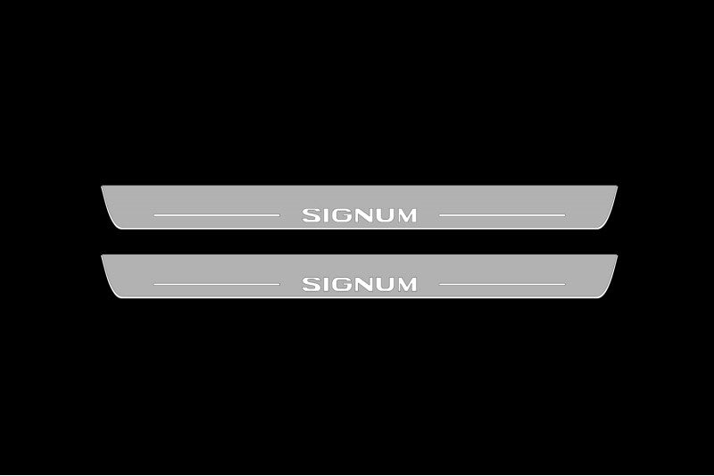 Opel Signum 2003-2008 LED Car Door Sill With Logo Signum Opel Led Door Sills opdesign