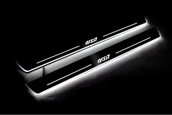 Peugeot 4007 Car Sill With Logo 4007 - decoinfabric