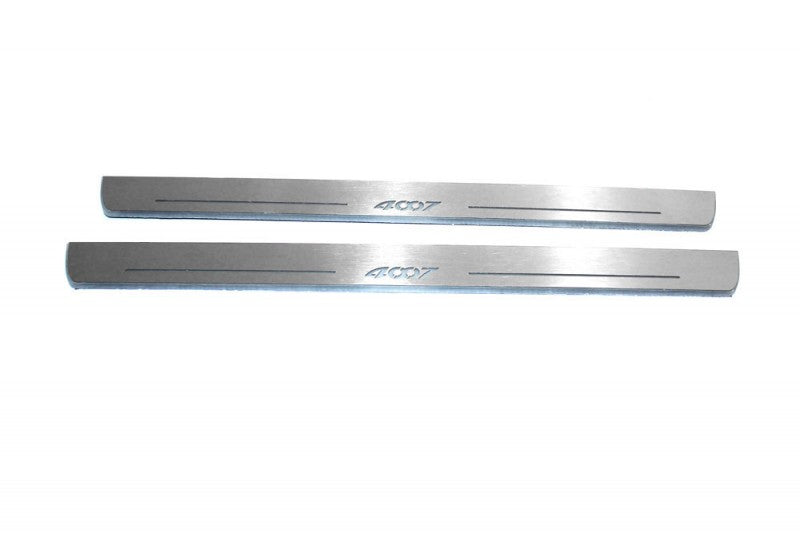 Peugeot 4007 2007-2012 Car Sill With Logo 4007 Peugeot Led Door Sills opdesign