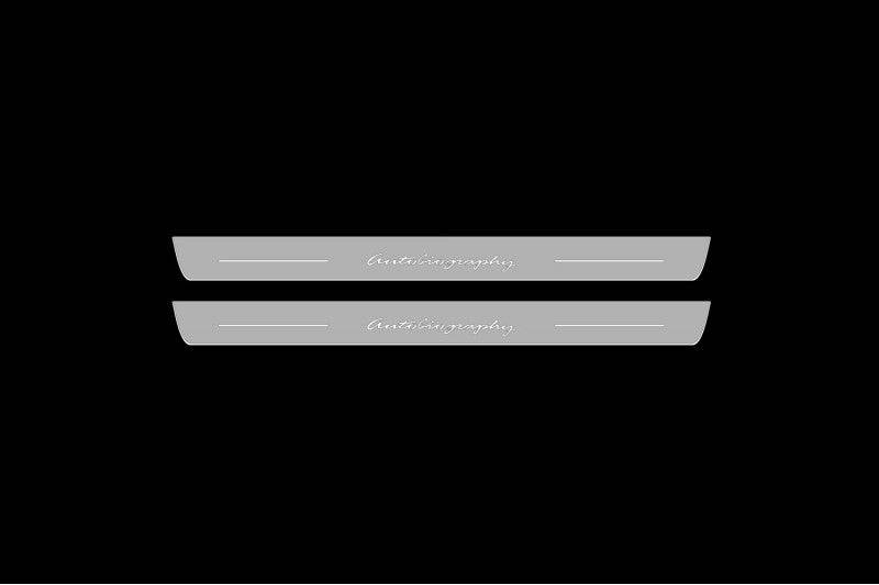 Range Rover III 2002-2012 Autobiography LED Door Sills With Autobiography Logo Range Rover Led Door Sills opdesign