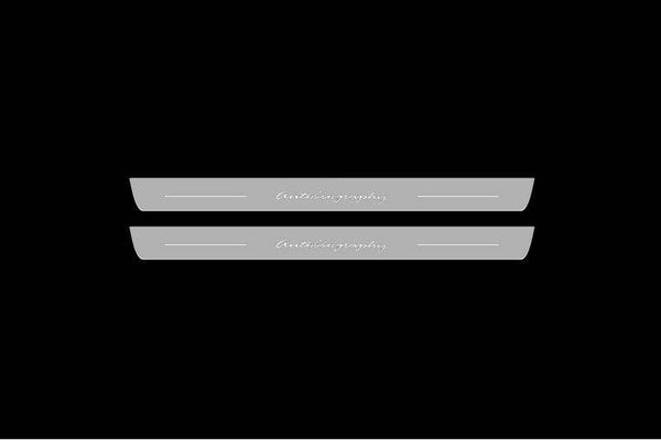 Range Rover III 2002-2012 Autobiography LED Door Sills PRO With Autobiography Logo - decoinfabric