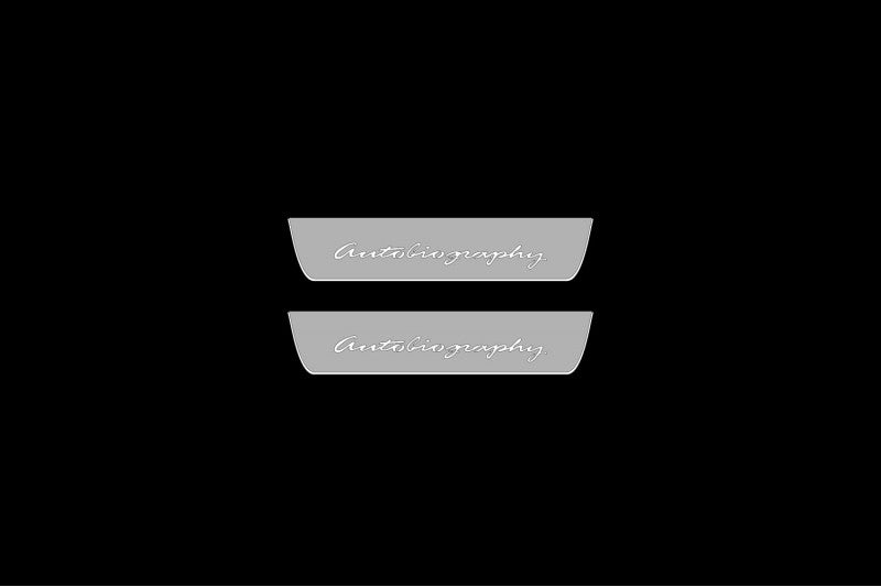 Range Rover IV 2012-2021 Autobiography LED Door Sills With Autobiography Logo Range Rover Led Door Sills opdesign