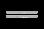 Renault Arkana 2019+ LED Door Sills PRO With Logo Arkana Renault Led Door Sills opdesign