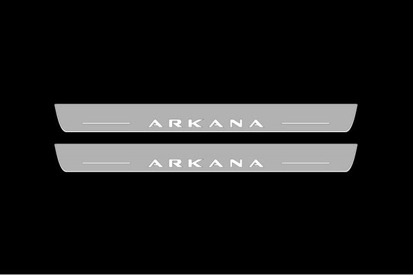 Renault Arkana LED Door Sills PRO With Logo Arkana