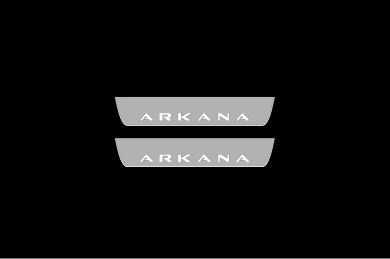 Renault Arkana LED Door Sills PRO With Logo Arkana - decoinfabric