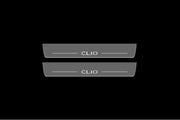 Renault Clio IV 2012–2019 Car Sill With Logo Clio Renault Led Door Sills opdesign