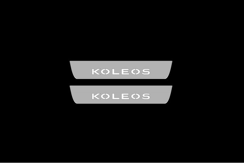 Renault Koleos II Car Light Sill With Logo Koleos - decoinfabric