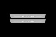 Renault Koleos II 2016+ Car Light Sill With Logo Koleos Renault Led Door Sills opdesign