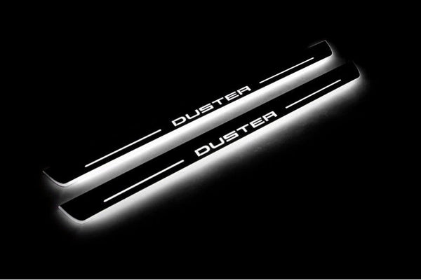 Renault Duster I Car Door Sill With Logo Duster - decoinfabric