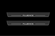 Renault Fluence 2009-2017 Auto Door Sills With Logo Fluence Renault Led Door Sills opdesign