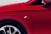 Seat emblem for fenders with FR logo (type 2) Seat emblems decoinfabric