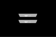 Skoda Octavia II (A5) 2004-2013 Car Door Sill With Logo VRS Skoda Led Door Sills opdesign
