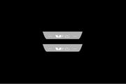 Skoda Octavia III (A7) 2013-2020 Door Sill Protectors With Logo VRS Skoda Led Door Sills opdesign