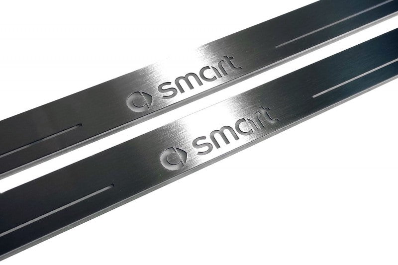 Smart Fortwo III LED Door Sill With Logo Smart - decoinfabric