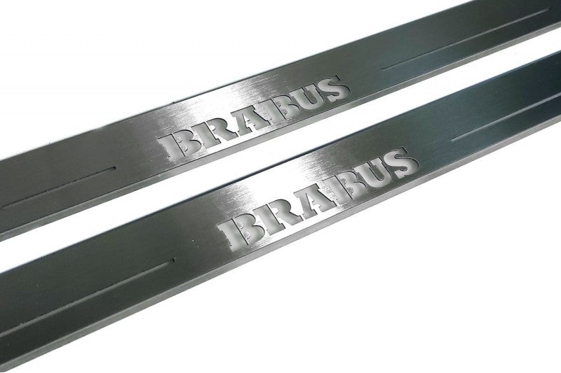 Smart Fortwo III LED Door Sills PRO With Logo BRABUS - decoinfabric