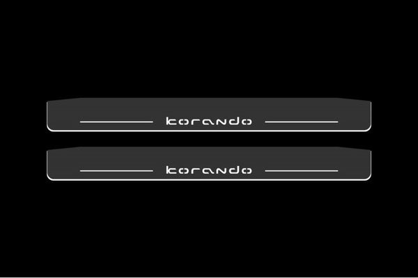 SsangYong Korando Car Sill With Logo Korando - decoinfabric