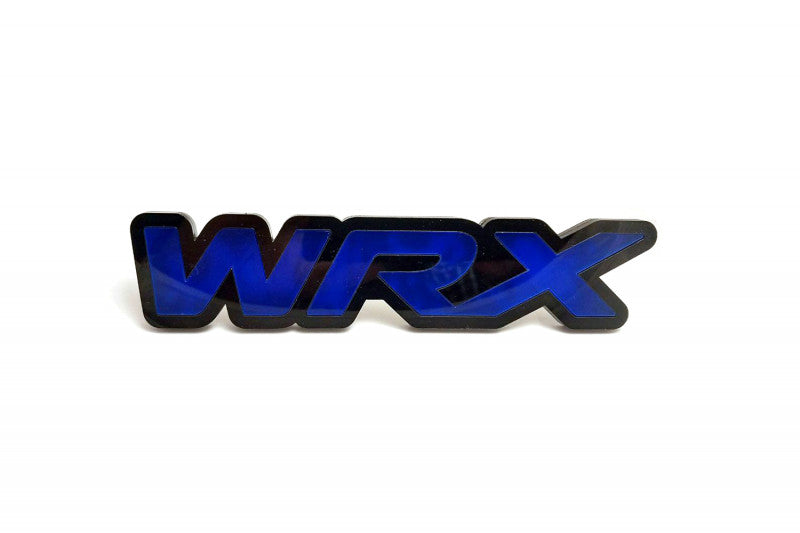 Subaru Radiator grille emblem with WRX logo - decoinfabric