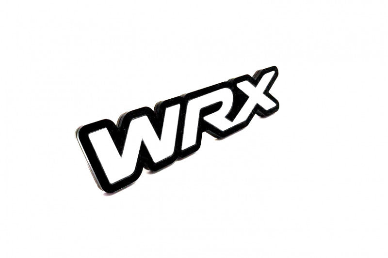 Subaru Radiator grille emblem with WRX logo - decoinfabric
