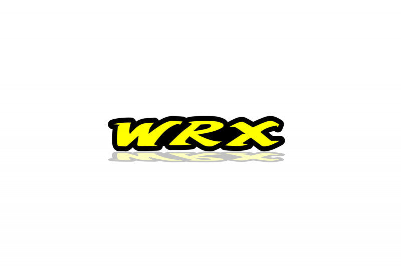 Subaru Radiator grille emblem with WRX logo (type 3) - decoinfabric