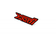 Radiator grille emblem with XTI logo Subaru emblems decoinfabric