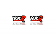 Vauxhall emblem (badges) for fenders with VXR logo Vauxhall emblems decoinfabric BLACK WHITE