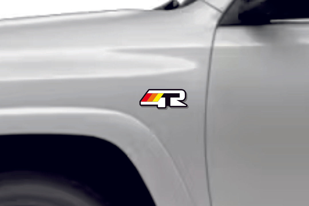 Toyota Emblem & Badges set with 4Runner logo Toyota emblems decoinfabric