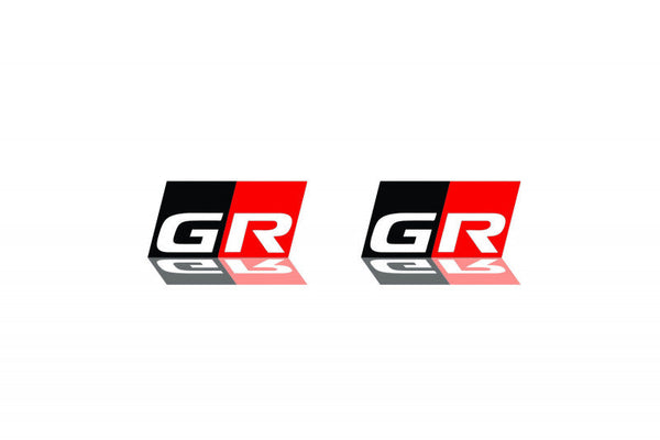 Toyota emblem for fenders with GR logo