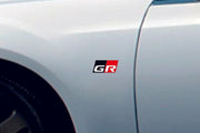 Toyota emblem for fenders with GR logo Toyota emblems decoinfabric