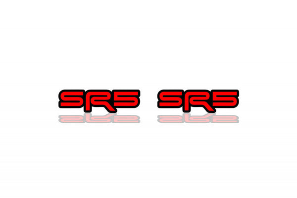 Toyota emblem for fenders with SR5 logo