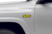 Toyota emblem for fenders with SR5 logo (Type 2) Toyota emblems decoinfabric
