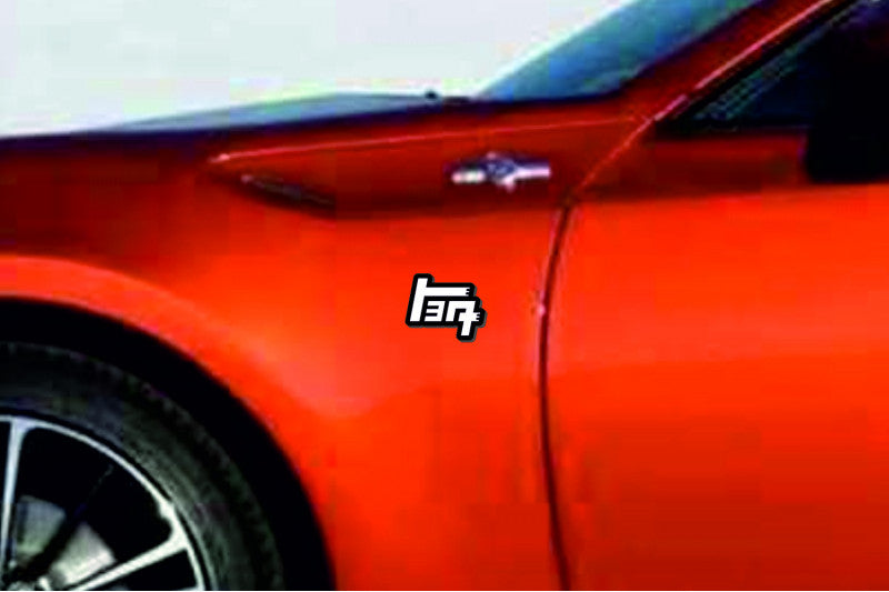Toyota emblem for fenders with TEQ logo Toyota emblems decoinfabric