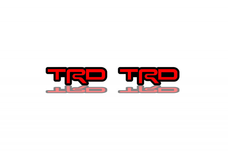 Toyota Emblem & Badges set with TRD logo Toyota emblems decoinfabric