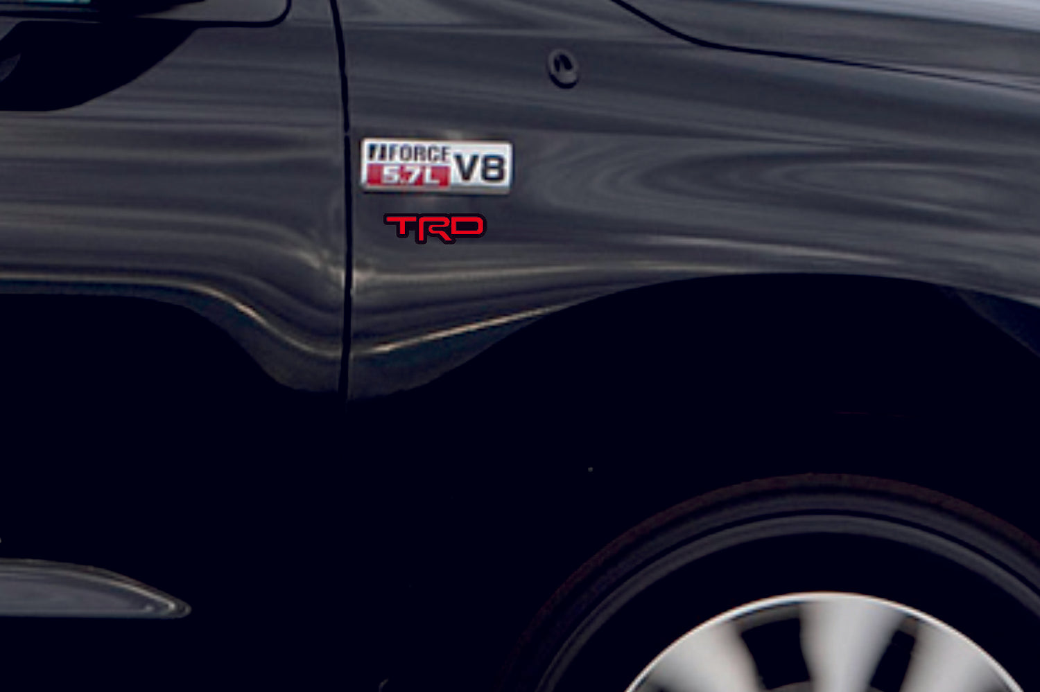 Toyota emblem for fenders with TRD logo Toyota emblems decoinfabric