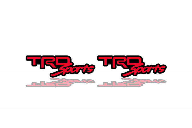 Toyota Emblem & Badges set with TRD Sports logo