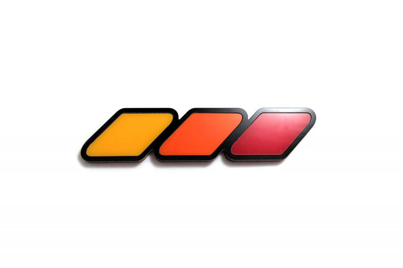 Toyota emblem for fenders with Tricolor logo Toyota emblems decoinfabric